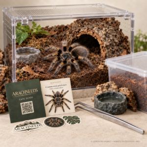 Grammostola pulchripes Subadult Female Complete Setup